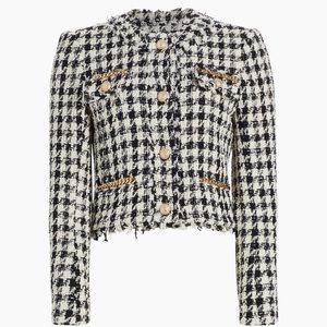 Generation Love Kristin Tweed Jacket Houndstooth size Medium